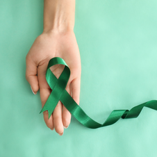 Mental Health Awareness green ribbon